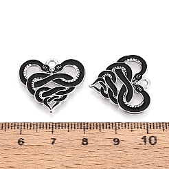 Halloween Theme Alloy and Enamel Pendants&nbsp;ENAM-T021-30F-01