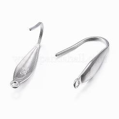 Tarnish Resistant 316 Surgical Stainless Steel Earring Hooks&nbsp;STAS-H392-03P