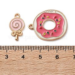 Alloy Enamel Pendants&nbsp;FIND-C085-04A-G