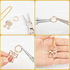 20Pcs Brass Open Jump Rings&nbsp;KK-BBC0023-10E