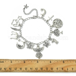 Iron Twisted Chain Bracelets&nbsp;BJEW-FS00008