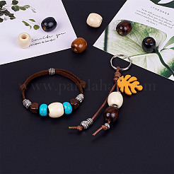 Natural Wood Beads&nbsp;WOOD-CD001-03-LF