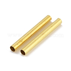 Brass Tube Beads&nbsp;KK-B120-03K-P