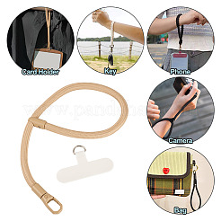 Polyester Cord Phone Tether Tab&nbsp;HJEW-TAC0009-30C-02