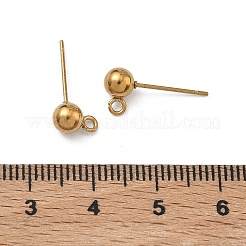 304 Stainless Steel Stud Earring Findings&nbsp;STAS-P448-11B-G
