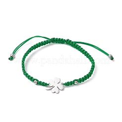 Braided Nylon Cord Adjustable Bracelets&nbsp;BJEW-JB11597-05