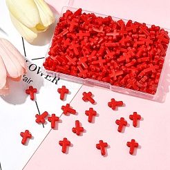 200Pcs Opaque Acrylic Beads&nbsp;SACR-FS0001-40A