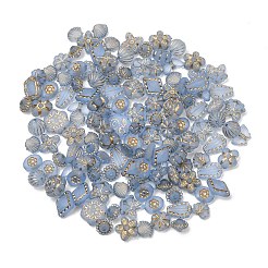 Frosted Transparent Acrylic Beads&nbsp;OACR-Z041-03