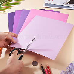 30Pcs 5 Colors Rectangle Craft Paper&nbsp;DIY-TAC0025-28