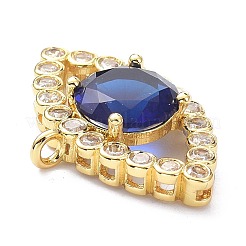 Brass Micro Pave Cubic Zirconia Pendants&nbsp;ZIRC-P087-01G-A
