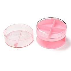 Round Plastic Jewelry Boxes&nbsp;OBOX-F006-08