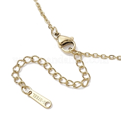 2Pcs 2 Styles Teardrop Heart K9 Glass Imitation Tourmaline Pendant Necklaces Sets&nbsp;NJEW-JN05188-01