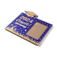 Graduate Theme Wood with Acrylic Rectangle Picture Frame&nbsp;AJEW-D069-01A