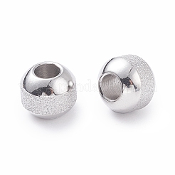 Non-Tarnish Textured 304 Stainless Steel Beads&nbsp;STAS-P306-01C-P