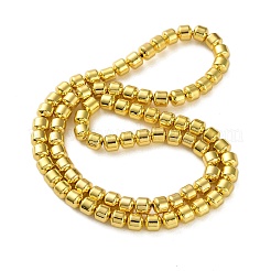 Electroplated Synthetic Non-magnetic Hematite Beads Strands&nbsp;G-C248-C01-4mm-01