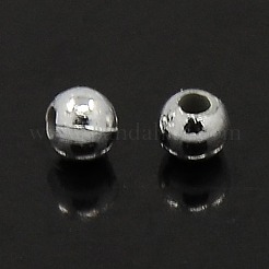 Plating Plastic Acrylic Round Beads&nbsp;PACR-L003-5mm-S