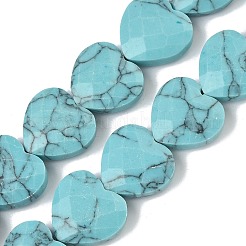 Synthetic Turquoise Beads Strands&nbsp;G-A309-A16-01