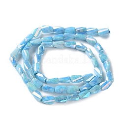 Ombre Effect Dyed Glass Beads Strands&nbsp;GLAA-I059-01C