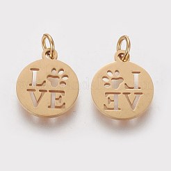 304 Stainless Steel Pendants&nbsp;STAS-Q201-T450G