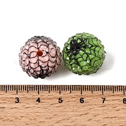 Opaque Acrylic & Transparent Resin Rhinestone Beads&nbsp;OACR-G062-01