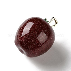 Alloy Resin Big Pendants&nbsp;RESI-S022-01B