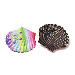 Rainbow Color Printed Iron Pendants&nbsp;RN-CBA3547-01A