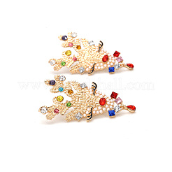 Deer Zinc Alloy Rhinestone Dangle Stud Earrings&nbsp;FS-WG45396-01