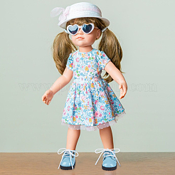 7 Pairs 7 Colors PVC Plastic Doll Shoes&nbsp;DIY-NB0015-83