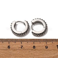 304 Stainless Steel Hoop Earrings&nbsp;EJEW-D331-13P