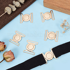 6 Sets Zinc Alloy Side Release Buckles&nbsp;FIND-BC0019-63LG