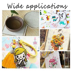 Cross Stitch Canvas Fabric Embroidery Cloth Fabric&nbsp;DIY-NB0004-06