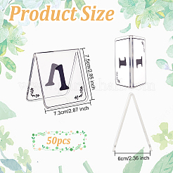 Acrylic Table Number Sign&nbsp;AJEW-WH0505-90A