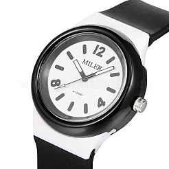 Children's 304 Stainless Steel Silicone Quartz Wrist Watches&nbsp;WACH-N016-07