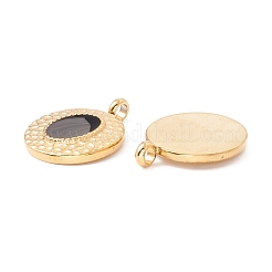 PVD Vacuum Plating 304 Stainless Steel Enamel Pendants&nbsp;STAS-G255-09G