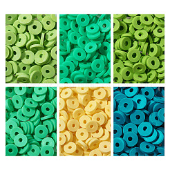 5640Pcs 6 Colors Handmade Polymer Clay Beads&nbsp;CLAY-TA0001-58