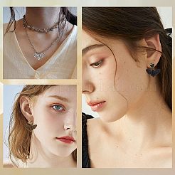 80Pcs 4 Colors Tibetan Style Alloy Pendants&nbsp;FIND-SC0004-93