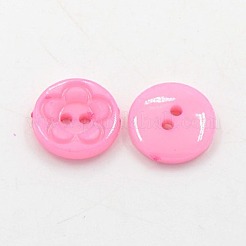 Acrylic Sewing Buttons for Clothes Design&nbsp;X-BUTT-E083-F-08