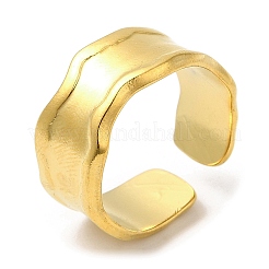 304 Stainless Steel Open Cuff Rings&nbsp;RJEW-K245-63G