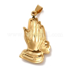 PVD Vacuum Plating 201 Stainless Steel Pendants&nbsp;STAS-P314-18G