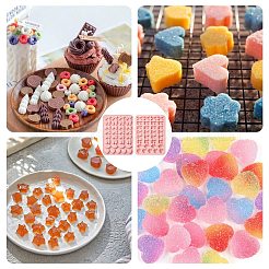 2Pcs Bowknot & Lip & Heart Silicone Molds&nbsp;ST-CJ0043-006
