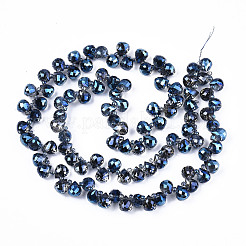 Transparent Glass Beads Strands&nbsp;GLAA-T006-13A