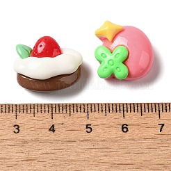 Opaque Resin Decoden Cabochons&nbsp;RESI-H165-02