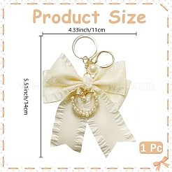 Alloy Keychain&nbsp;HJEW-WH20012-10A