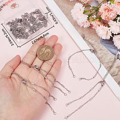 15Pcs Handmade 304 Stainless Steel Bracelet Making&nbsp;AJEW-BBC0002-15