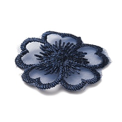 Lace Polyester Embroidery Organza Ornament Accessories&nbsp;PATC-WH0003-03J