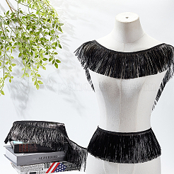 Tassel PET Polyester Ribbon Trim&nbsp;OCOR-WH0082-230D