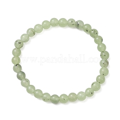 Natural Prehnite Beads Stretch Bracelets for Women&nbsp;BJEW-JB13197