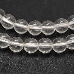 Synthetic Quartz Round Bead Strands&nbsp;PIEG-J002-16-6mm