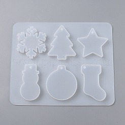 Christmas Silicone Pendants Molds&nbsp;LS-DIY-Z005-11