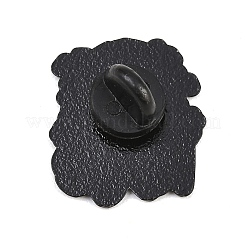 Halloween Alloy Enamel Lapel Pin Backs&nbsp;JEWB-P057-03EB